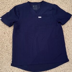 Navy Figs XXS Kaya scrub top